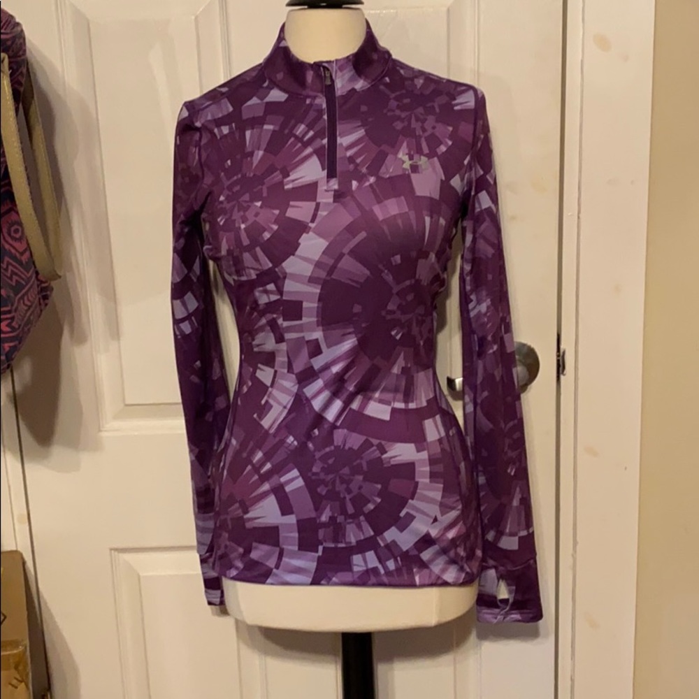 Under Armour 1/4 Zip MD Fitted Coldgear Pull over